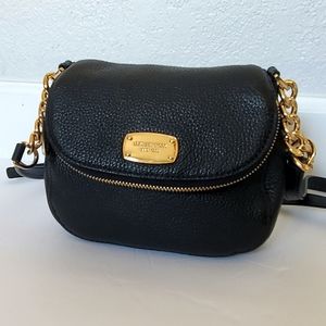Michael Kors Bedford Flap Crossbody Bag Black